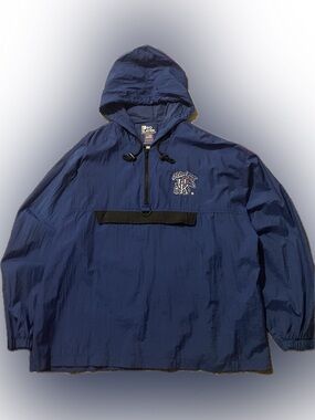Pro player Kentucky Men's blue Hooded Pullover Jacket rain